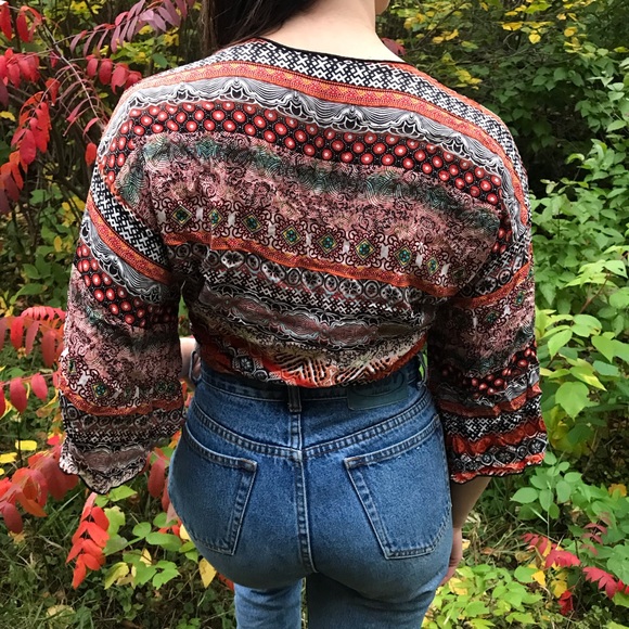 Patterned Kimono - Picture 2 of 4